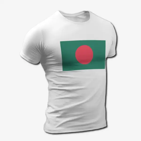 Bangladesh Flag T-Shirt, Bangladesh's National Flag Tee Shirt