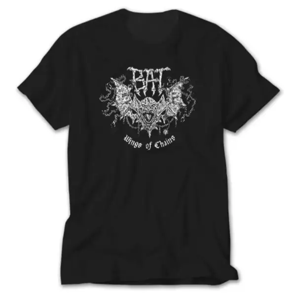 Bat T-Shirt, Bat Wings of Chains Tee Shirt