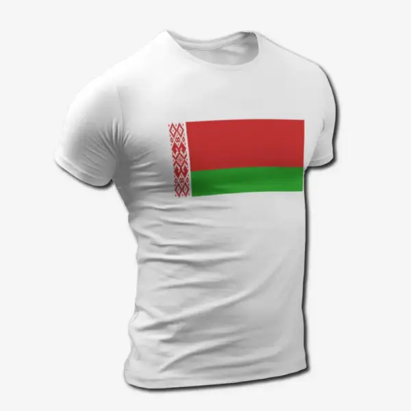 Belarus Flag T-Shirt, Belarus's National Flag Tee Shirt