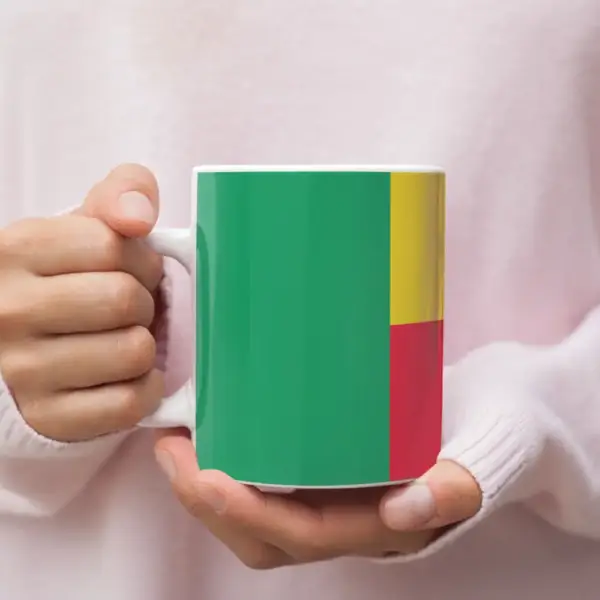 Benin Flag Coffee Mug, Benin's National Flag Mug