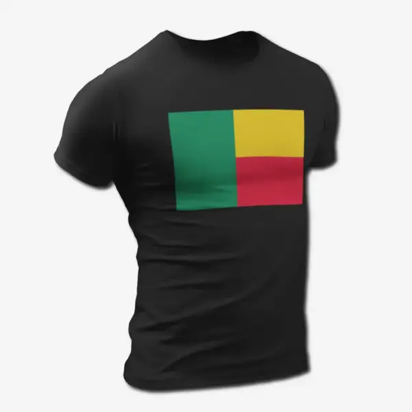 Benin Flag T-Shirt, Benin's National Flag Tee Shirt