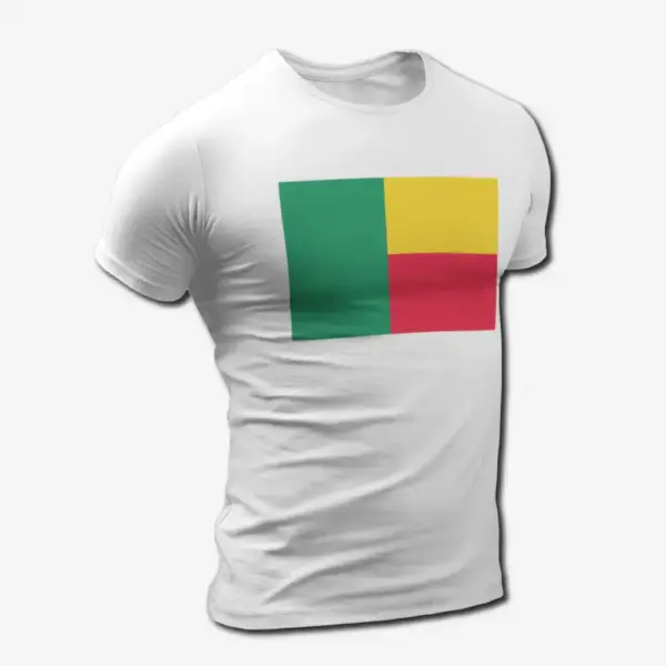 Benin Flag T-Shirt, Benin's National Flag Tee Shirt