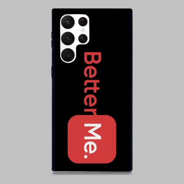 Better Me Logo Samsung Galaxy S22 Silicon Case