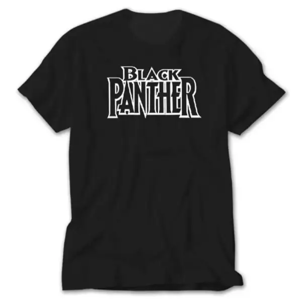 Black Panther T-Shirt, Black Panther Logo Tee Shirt