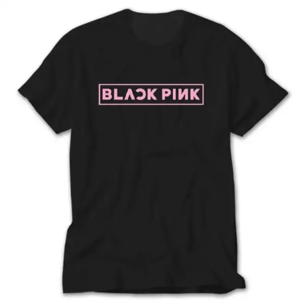 Black Pink T-Shirt, Black Pink Tee Shirt