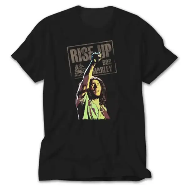 Bob Marley T-Shirt, Bob Marley Rise Up Tee Shirt