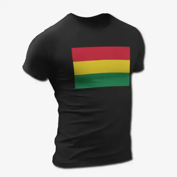 Bolivia Flag T-Shirt, Bolivia's National Flag Tee Shirt