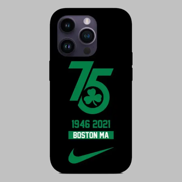Boston Celtics Logo iPhone 14 Silicon Case