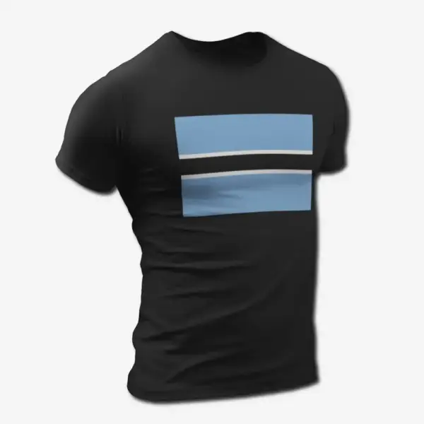 Botswana Flag T-Shirt, Botswana's National Flag Tee Shirt