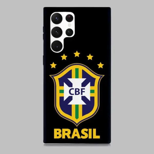 Brasil CBF Logo Samsung Galaxy S22 Silicon Case