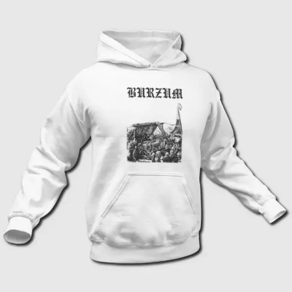 Burzum Hoodie, Burzum Artwork Hooded Sweatshirt