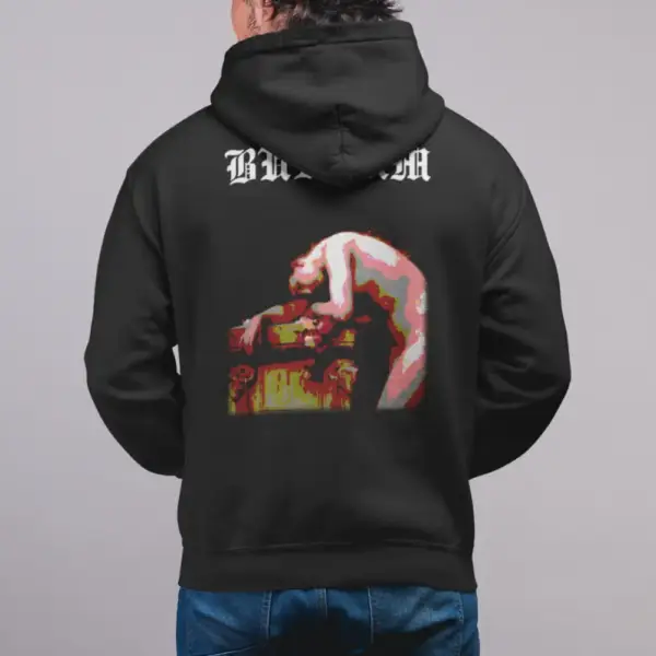 Burzum Hoodie, Burzum Fallen Hooded Sweatshirt - Image 3