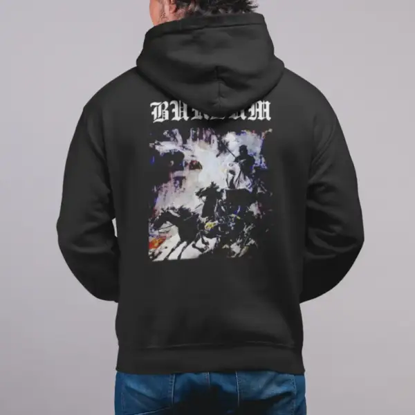 Burzum Hoodie, Burzum Sol austan Mani vestan Hooded Sweatshirt - Image 3
