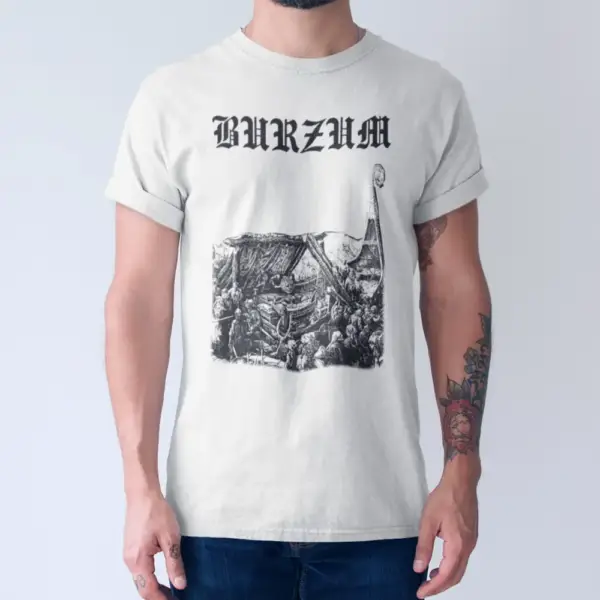 Burzum T-Shirt, Burzum Artwork Tee-Shirt - Image 2