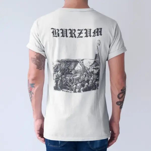 Burzum T-Shirt, Burzum Artwork Tee-Shirt - Image 3
