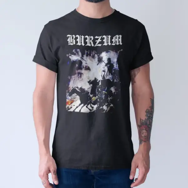 Burzum T-Shirt, Burzum Sol austan Mani vestan Tee-Shirt - Image 2