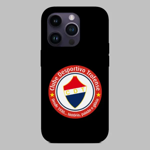 CDT Clube Desportivo Trofense Logo iPhone 14 Silicon Case
