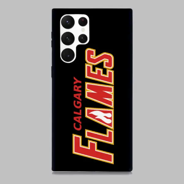 Calgary Flames Logo Samsung Galaxy S22 Silicon Case