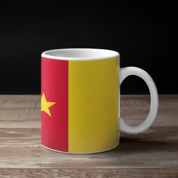 Cameroon Flag Coffee Mug, Cameroon's National Flag Mug - Image 2