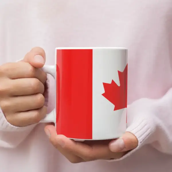 Canada Flag Coffee Mug, Canada's National Flag Mug
