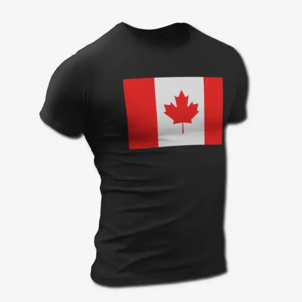 Canada Flag T-Shirt, Canada's National Flag Tee Shirt