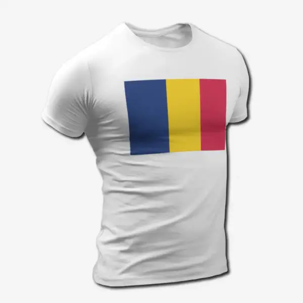 Chad Flag T-Shirt, Chad's National Flag Tee Shirt