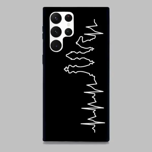 Chess Pulse Samsung Galaxy S22 Silicon Phone Case