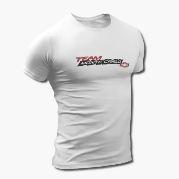 Chevrolet T-Shirt, Chevrolet Team Monte Carlo White Tee Shirt
