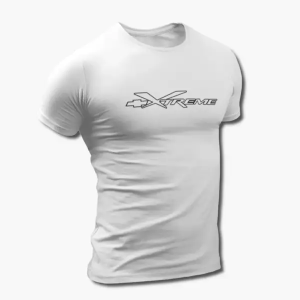 Chevrolet XTreme T-Shirt, Chevrolet XTreme White Tee Shirt