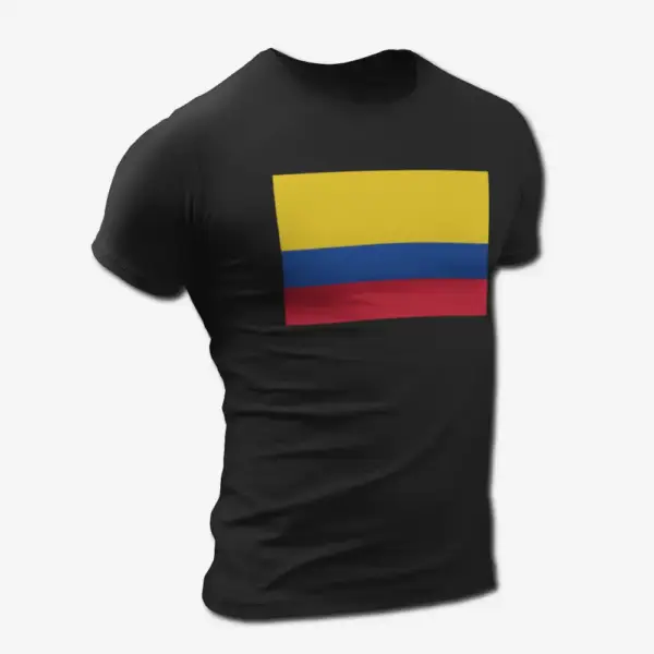 Colombia Flag T-Shirt, Colombia's National Flag Tee Shirt