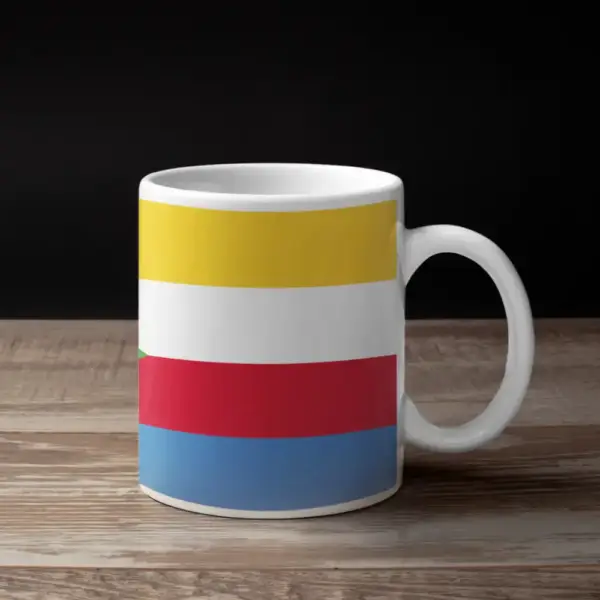 Comoros Flag Coffee Mug, Comoros's National Flag Mug - Image 2