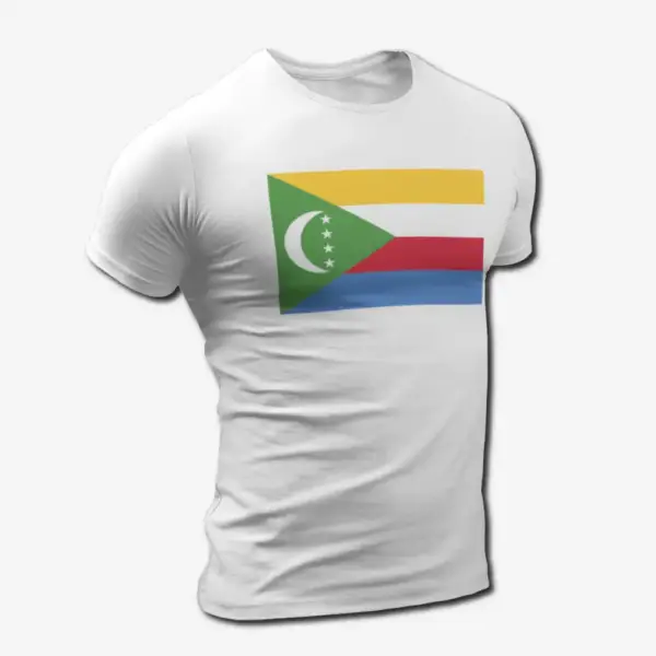 Comoros Flag T-Shirt, Comoros's National Flag Tee Shirt