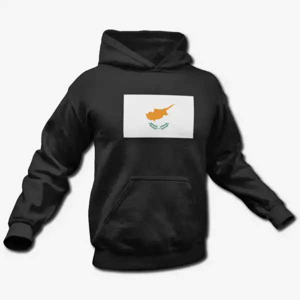 Cyprus Flag Hoodie, Cyprus's National Flag Hooded Sweatshirt