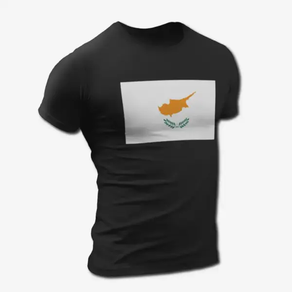 Cyprus Flag T-Shirt, Cyprus's National Flag Tee Shirt