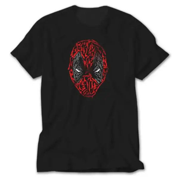 Deadpool T-Shirt, Deadpool Weapon Face Tee Shirt