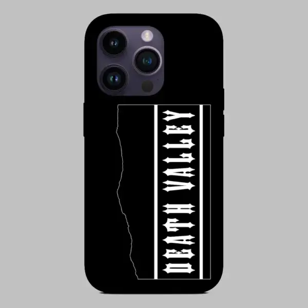 Death Valley iPhone 14 Silicon Phone Case