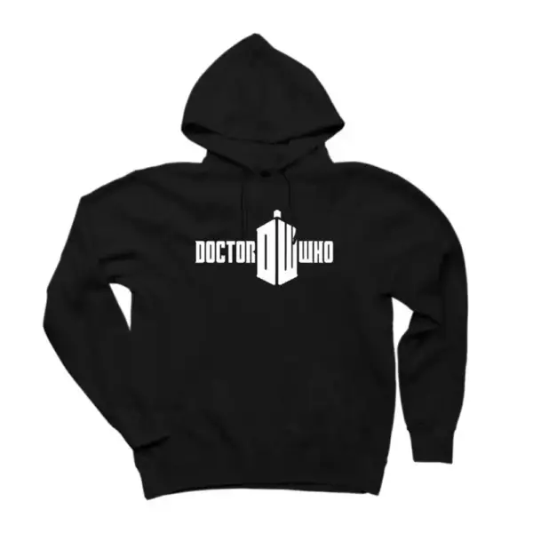 Doctor Who Logo Hoodie, Doctor Who Hooded Sweatshirt