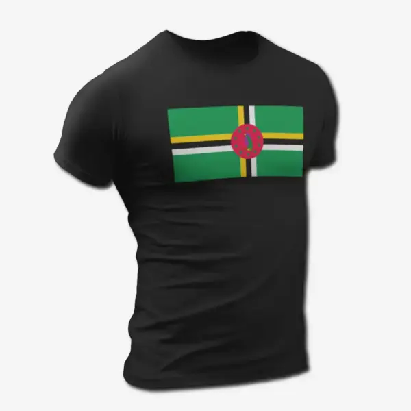 Dominica Flag T-Shirt, Dominica's National Flag Tee Shirt