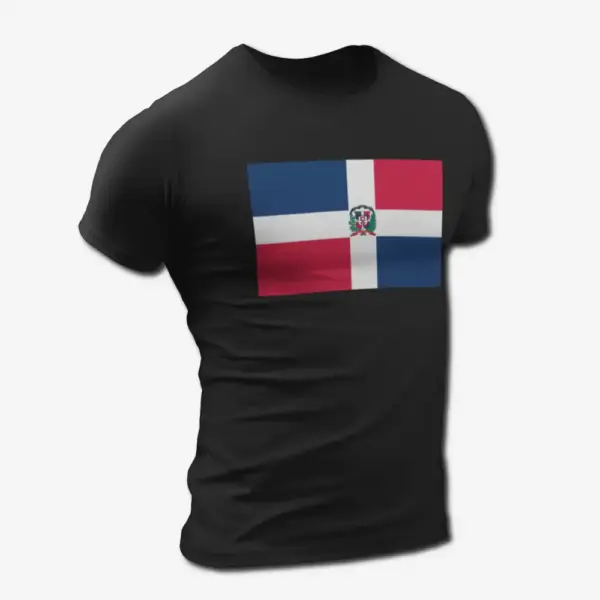 Dominican Republic Flag T-Shirt, Dominican Republic's National Flag Tee Shirt