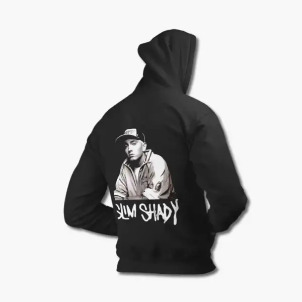 Eminem Hoodie Slim Shady Sweatshirt Rap Merch - Image 2
