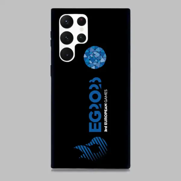 European Games Krakow Malopolska Logo Samsung Galaxy S22 Silicon Phone Case