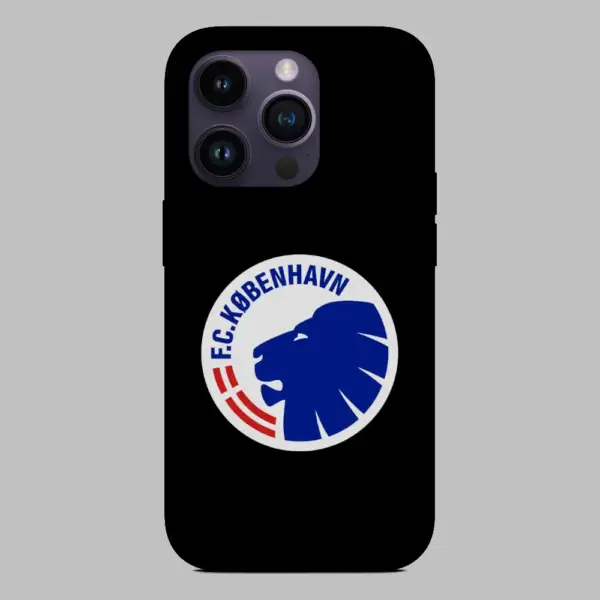 FC Kobenhavn Logo iPhone 14 Silicon Phone Case