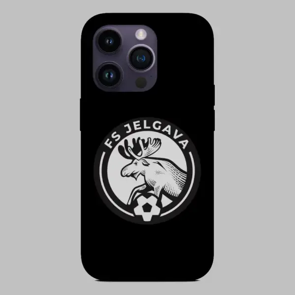 FS Jelgava Logo iPhone 14 Silicon Phone Case