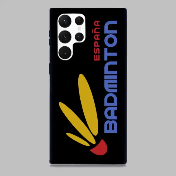 Fesba Federacion Espanola De Badminton Logo Samsung Galaxy S22 Silicon Phone Case