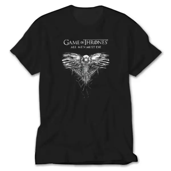 Game of Thrones T-Shirt, All Men Must Die Tee Shirt