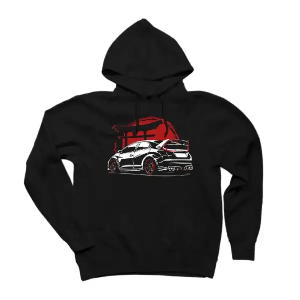 Honda Civic Hoodie, Honda Civic Hooded Sweatshirt