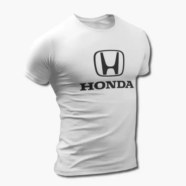 Honda T-Shirt, Honda Logo White Tee Shirt