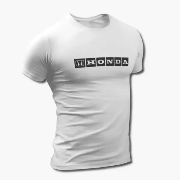 Honda T-Shirt, Honda Logo White Tee Shirt