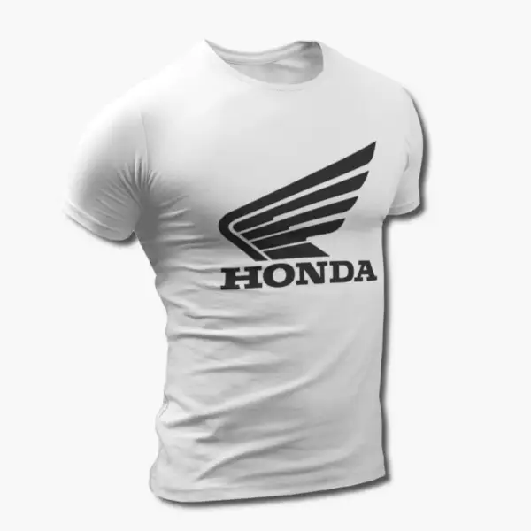 Honda T-Shirt, Honda Logo White Tee Shirt