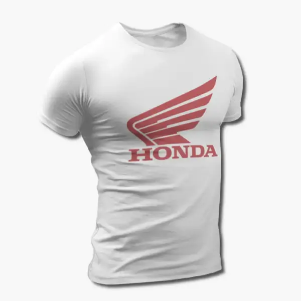 Honda T-Shirt, Honda Logo White Tee Shirt